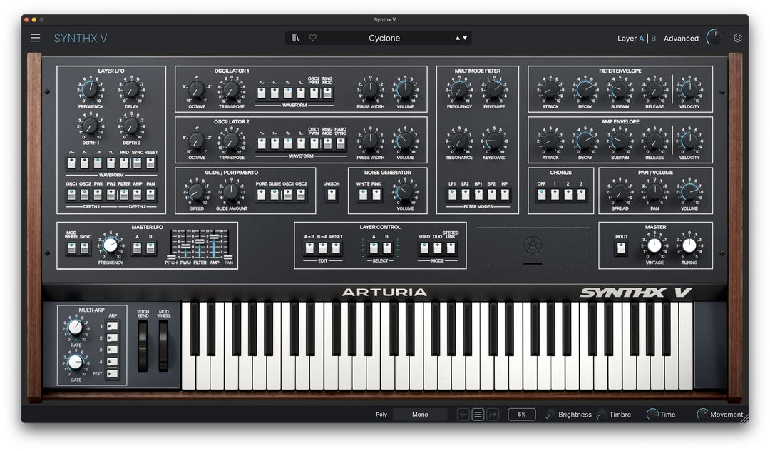 ARTURIA SYNTHX V