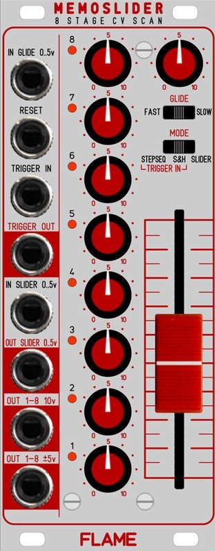FLAME MEMOSLIDER