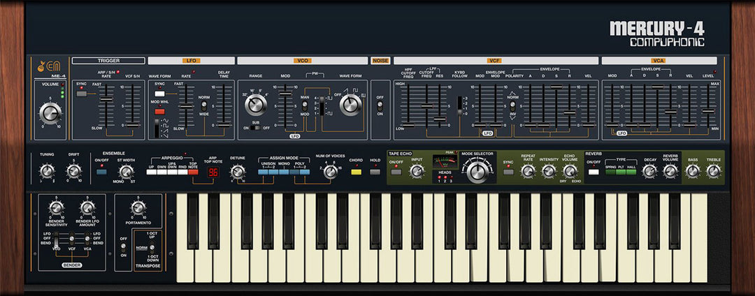CHERRY AUDIO MERCURY-4 SYNTHESIZER