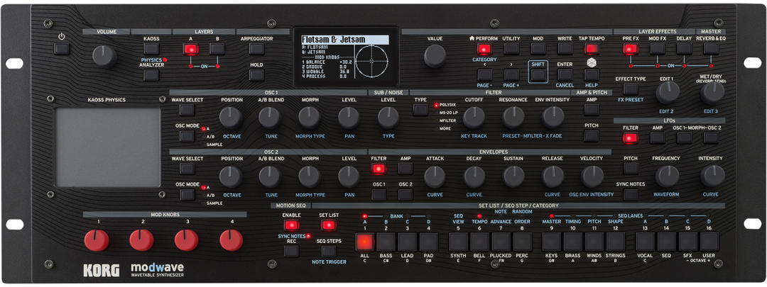 KORG MODWAVE MK2 DESKTOP MODULE
