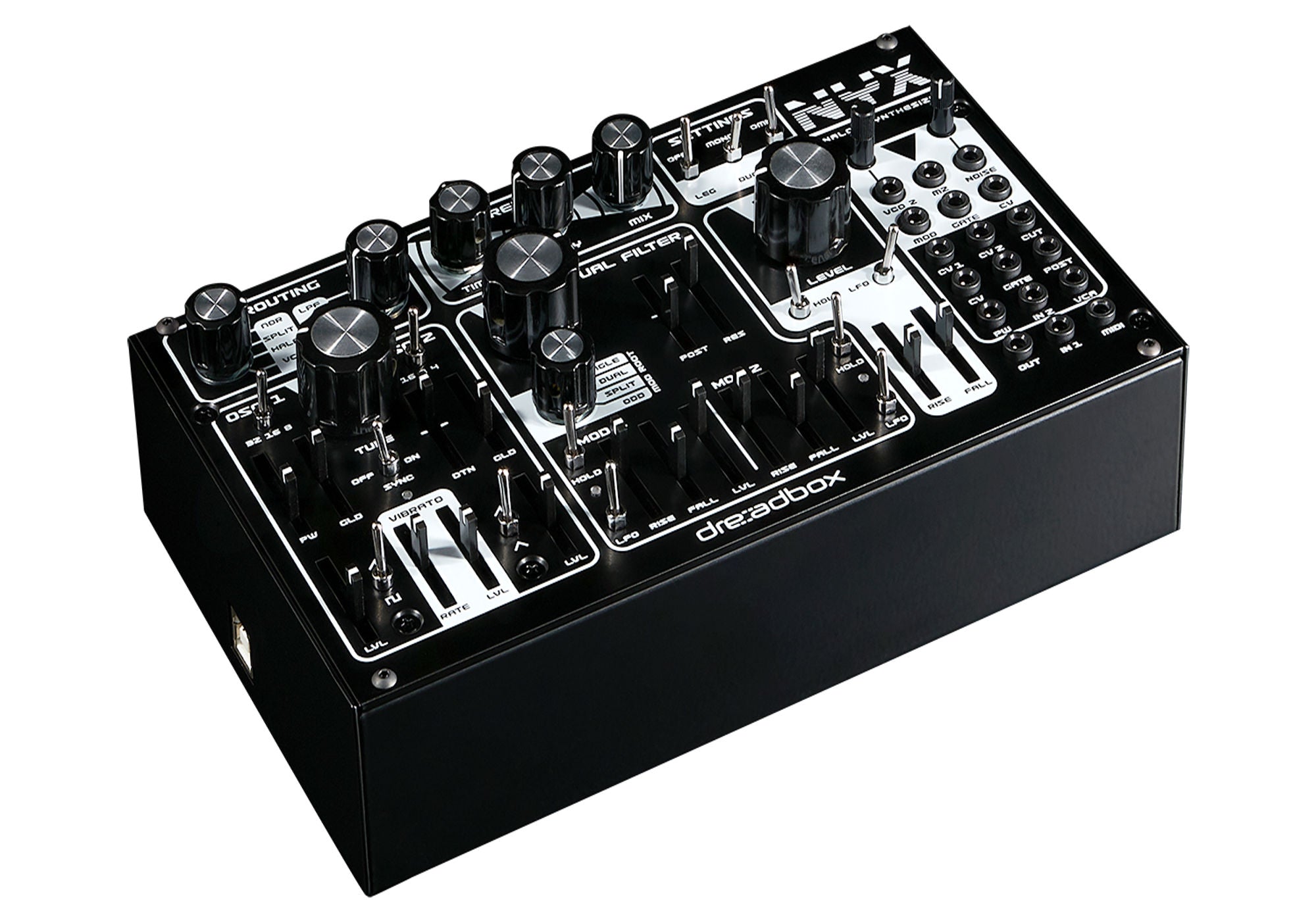 Dreadbox NYX V1 Reissue Duophonic Synthesizer – Detroit Modular
