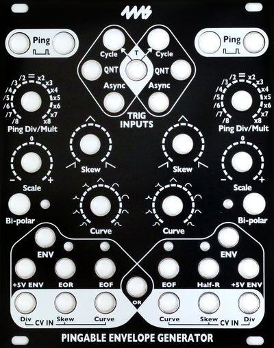 4MS BLACK FACEPLATES