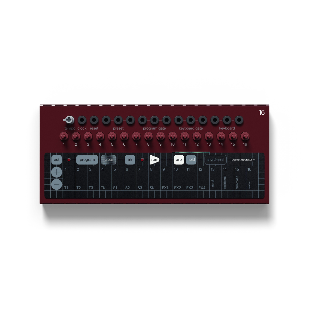 TEENAGE ENGINEERING POCKET OPERATOR MODULAR 16