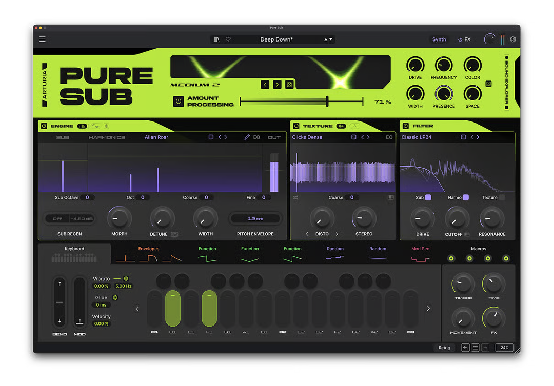 ARTURIA PURE SUB