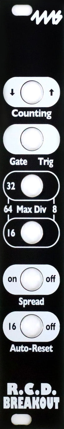 4MS BLACK FACEPLATES