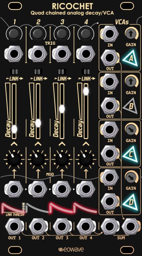EOWAVE RICOCHET QUAD CHAINED DECAY VCA