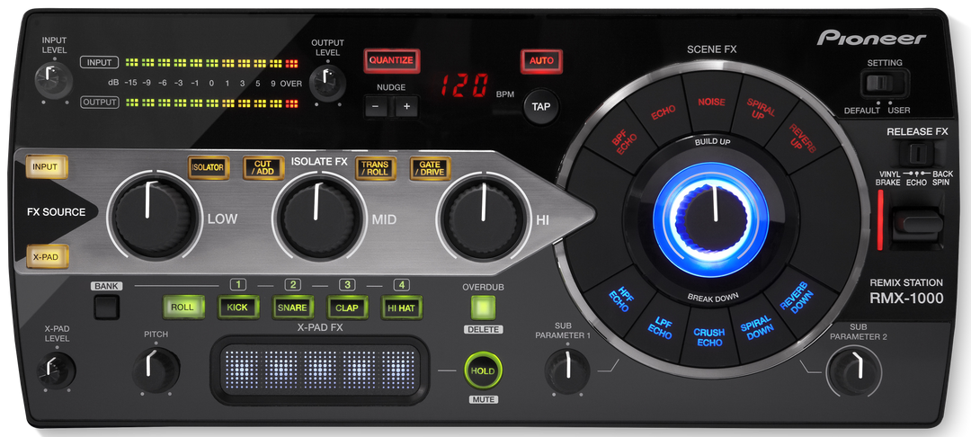 PIONEER RMX-1000 DJ EFFECTOR AND SAMPLER : USED