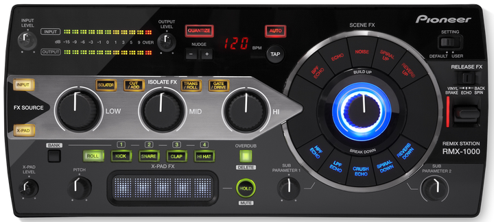 PIONEER RMX-1000 DJ EFFECTOR AND SAMPLER : USED