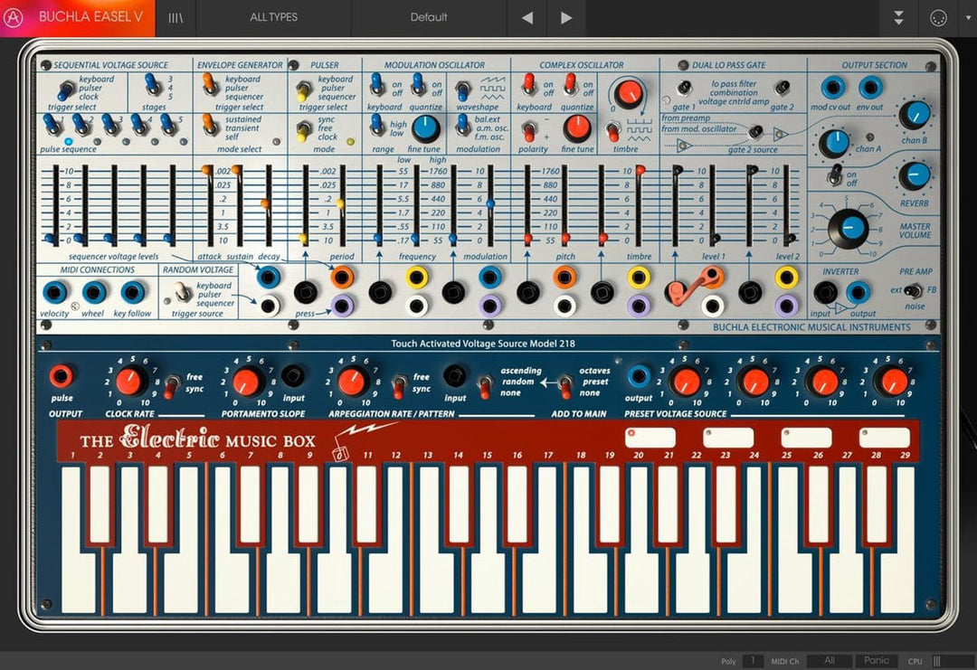 ARTURIA BUCHLA EASEL V