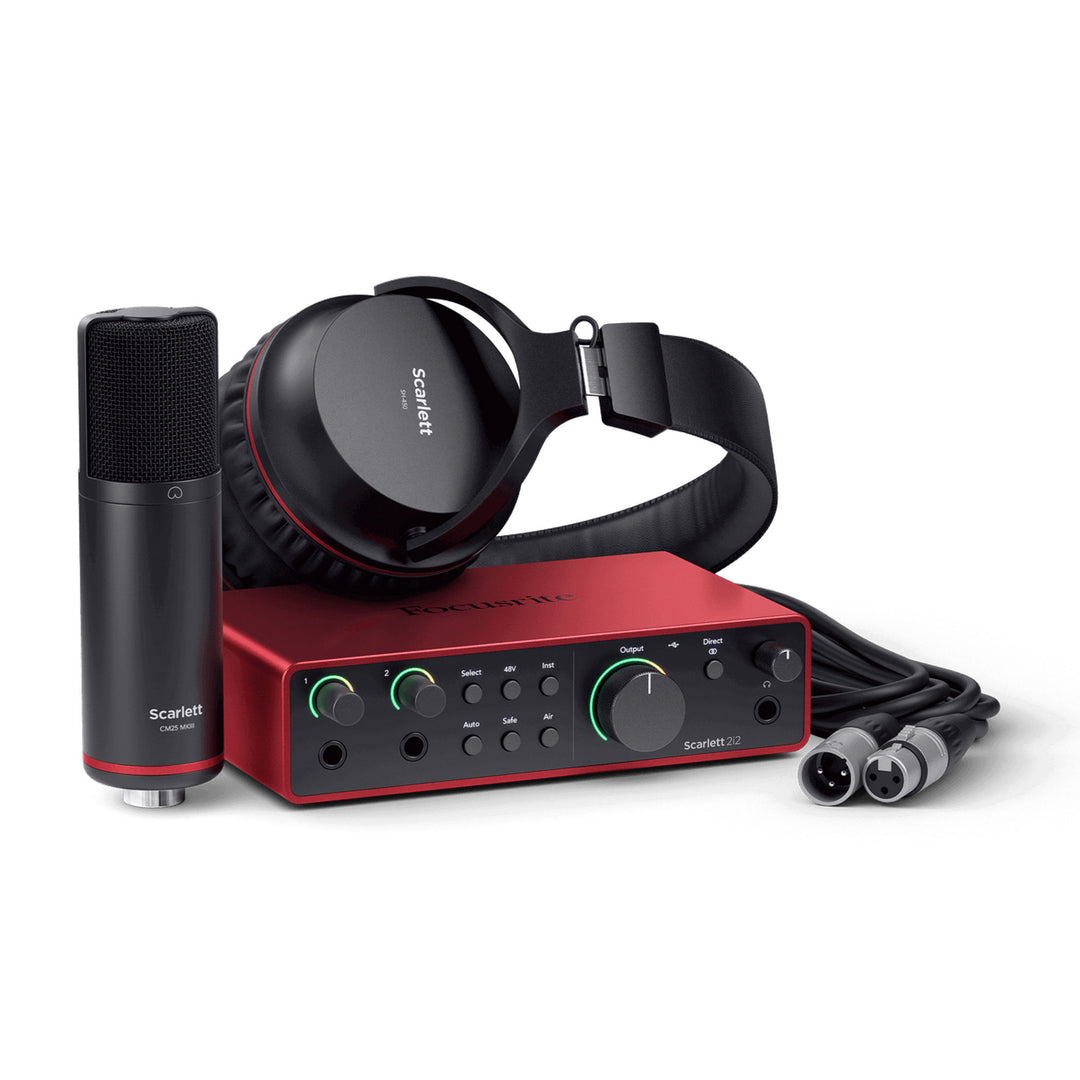 FOCUSRITE SCARLETT 2i2 4TH GENERATION STUDIO BUNDLE