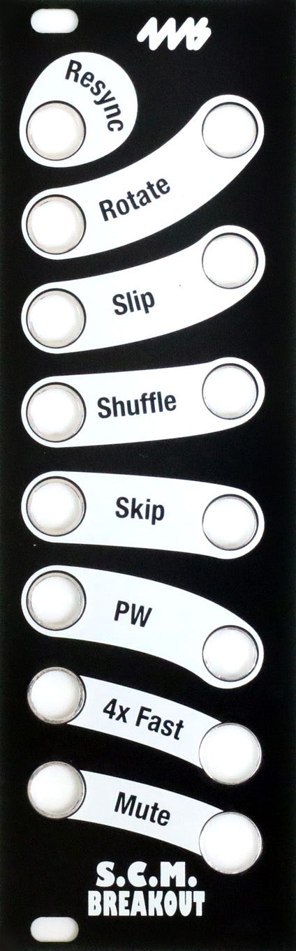 4MS BLACK FACEPLATES