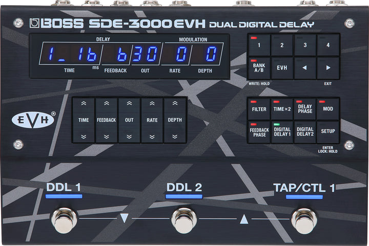 BOSS SDE-3000EVH DUAL DIGITAL DELAY EVH EDITION