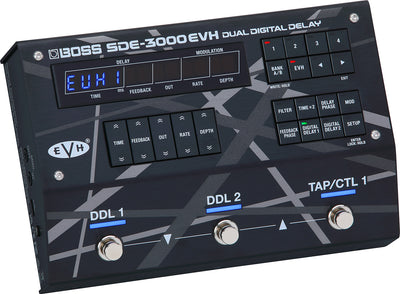 BOSS SDE-3000EVH DUAL DIGITAL DELAY EVH EDITION