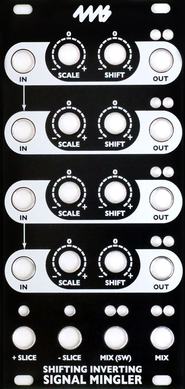 4MS BLACK FACEPLATES
