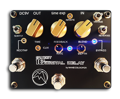 MANECO LABS SWEET 16 DIGITAL DELAY PEDAL