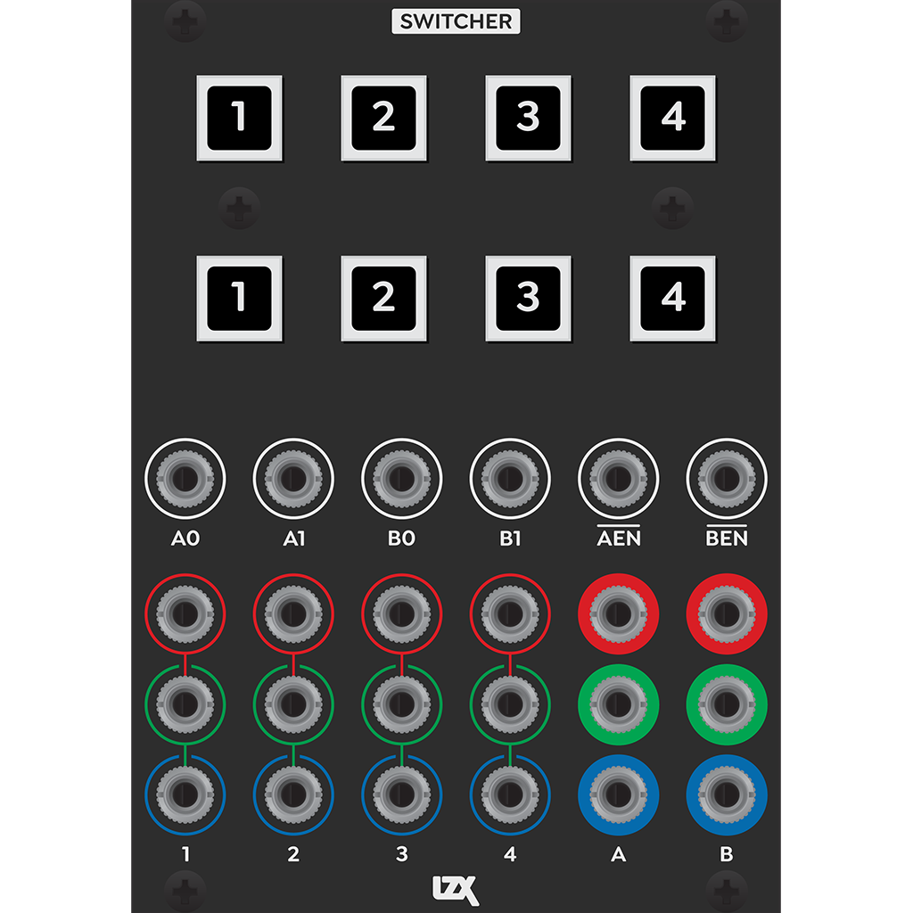 LZX SWITCHER DUAL RGB MULTIPLEXER