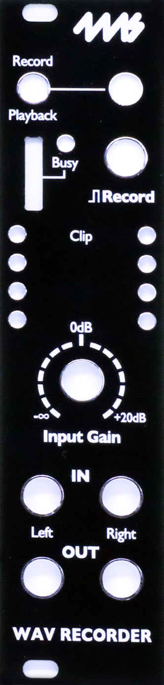 4MS BLACK FACEPLATES
