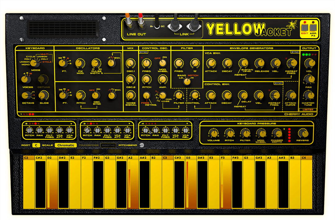 CHERRY AUDIO YELLOW JACKET