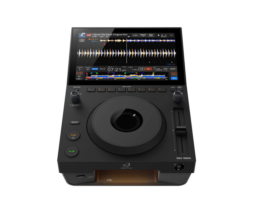 ALPHATHETA CDJ-1500X COMPACT FLAGSHIP MEDIA PLAYER