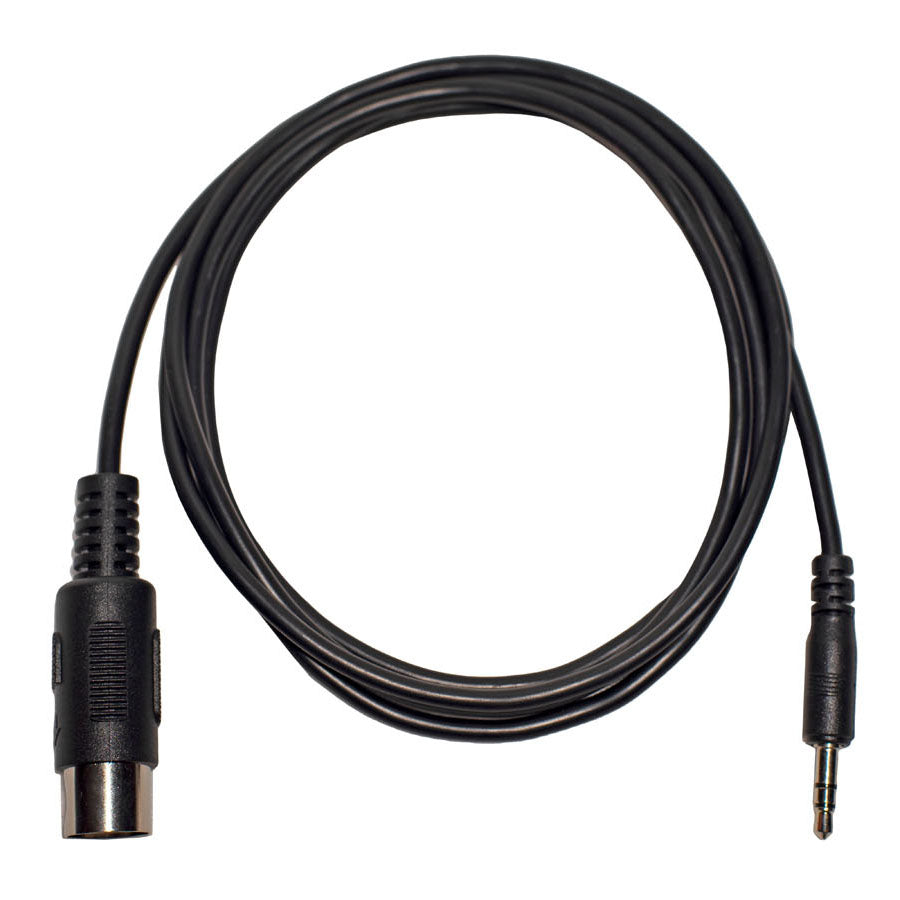1010 MUSIC 4FT MIDI CABLE - 3.5MM TRS TO 5PIN DIN