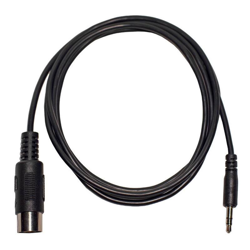1010 MUSIC 4FT MIDI CABLE - 3.5MM TRS TO 5PIN DIN