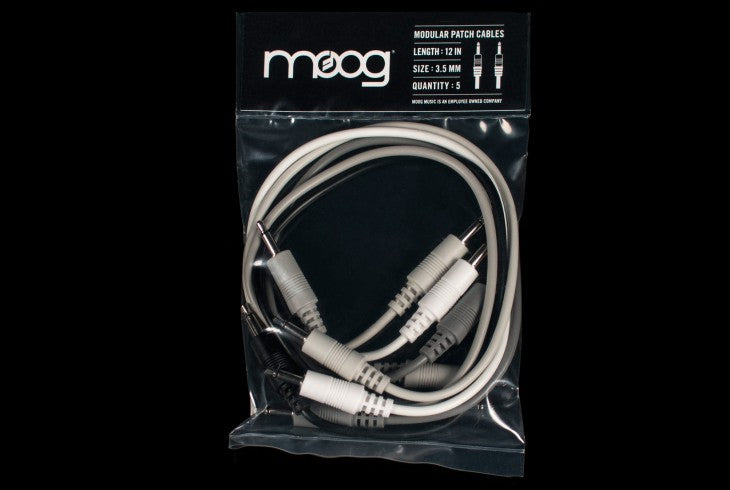 MOOG 5-PACK 12" PATCH CABLES