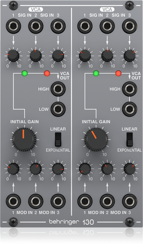 BEHRINGER 130 DUAL VCA MODULE