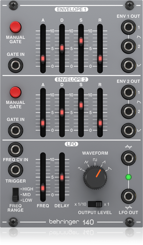 BEHRINGER 140 DUAL ENVELOPE LFO