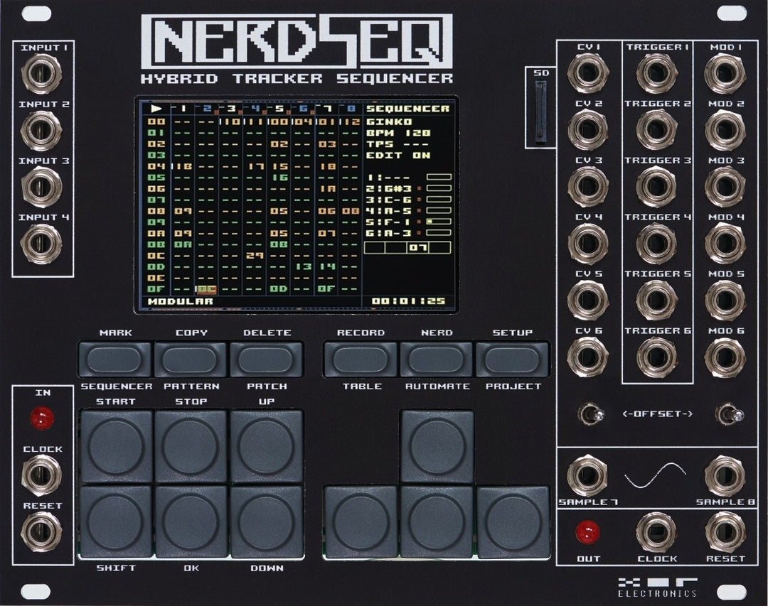 XOR ELECTRONICS NERDSEQ BLACK