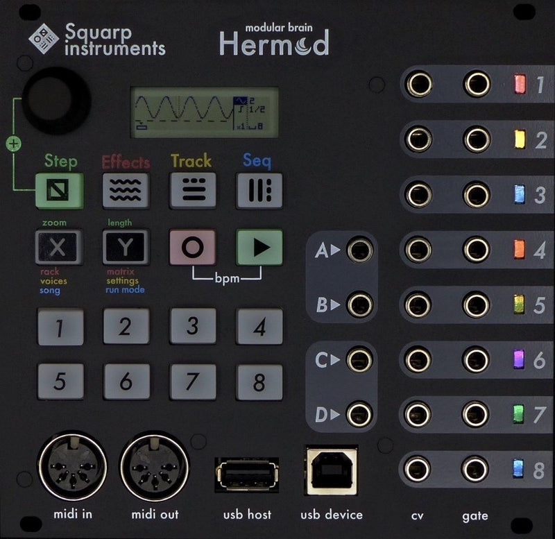 SQUARP HERMOD BLACK