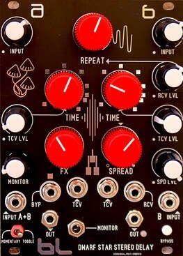 BLUE LANTERN DWARF STAR STEREO DELAY MK2