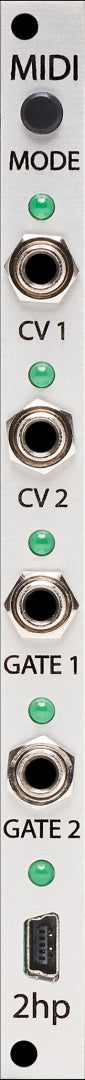 2HP MIDI SILVER : B-STOCK