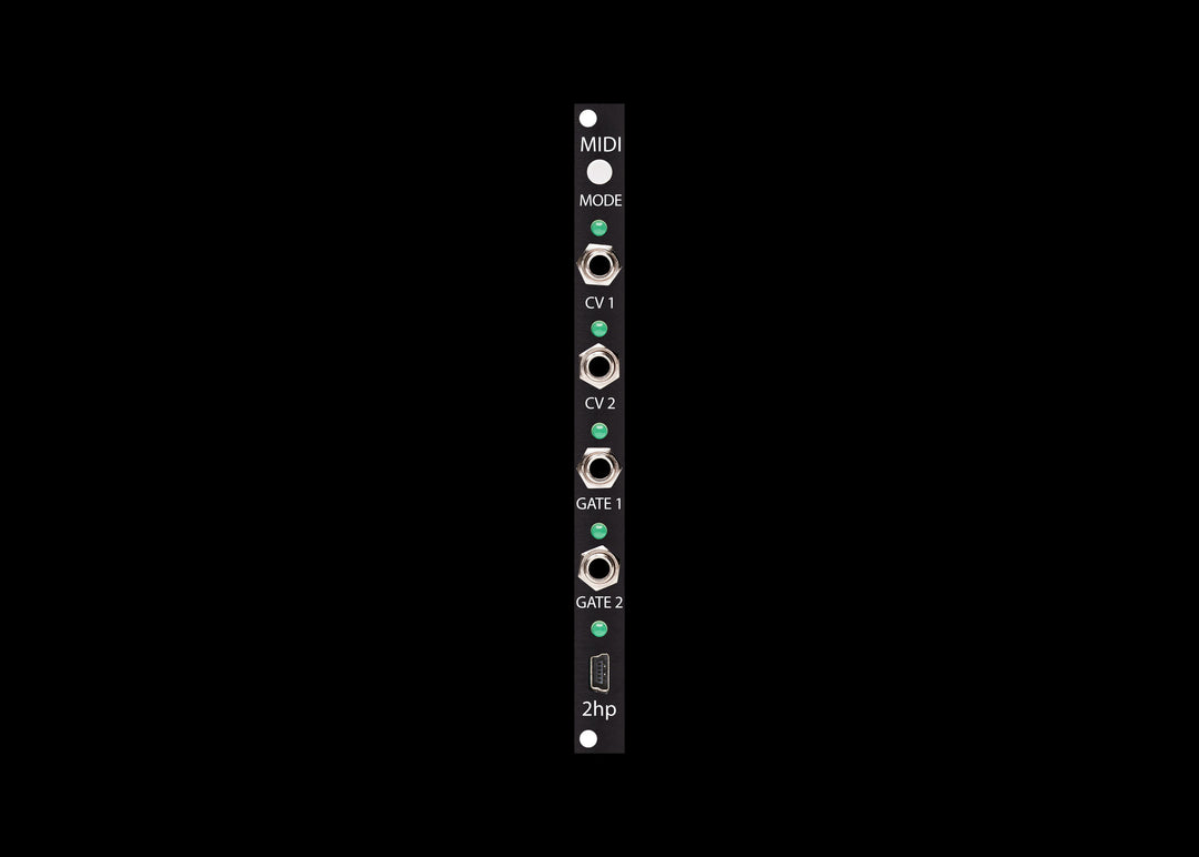 2HP MIDI BLACK