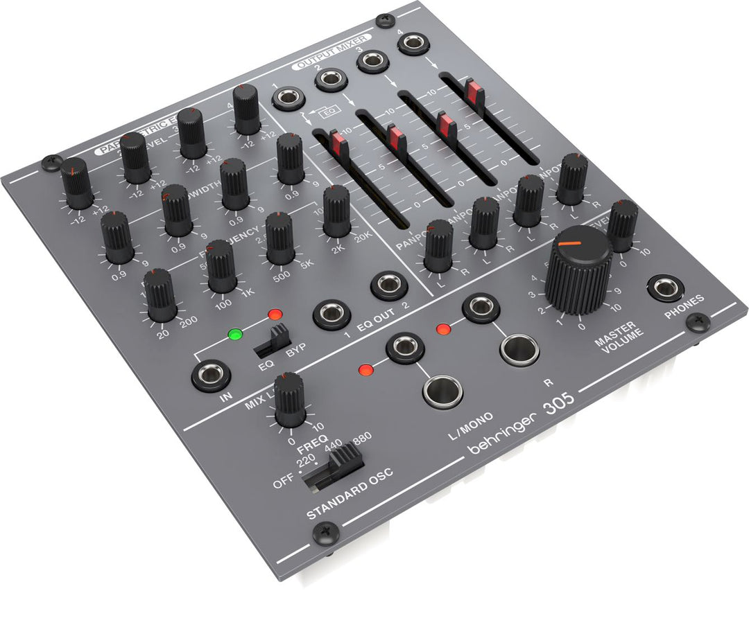 BEHRINGER 305 EQ-MIXER-OUTPUT