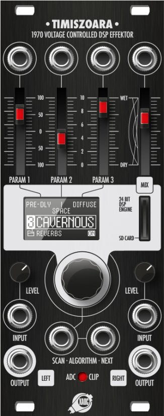 XAOC FACEPLATES BLACK PANEL