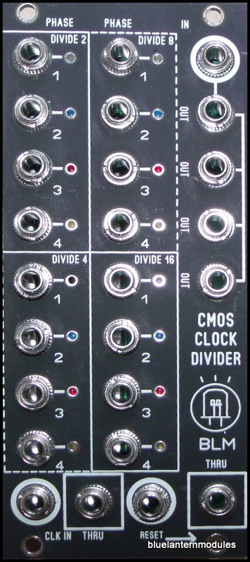 BLUE LANTERN CMOS CLOCK DIVIDER