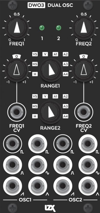 LZX DW03 DUAL OSCILLATOR