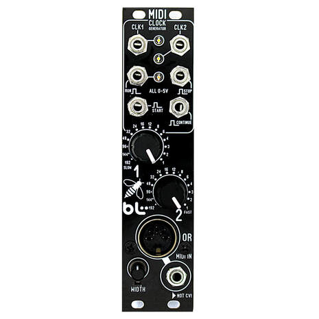 BLUE LANTERN MIDI TO PULSE CLOCK