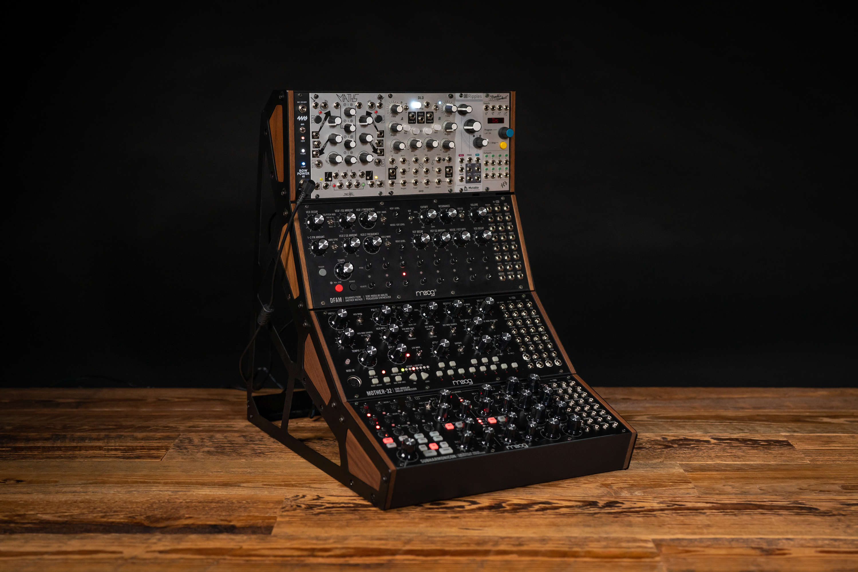 Moog Semi-Modular Four-Tier Rack Stand – Detroit Modular