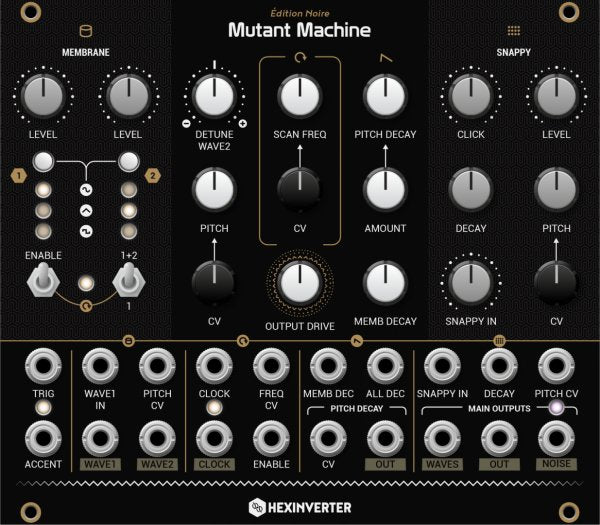 HEXINVERTER MUTANT MACHINE BLACK : B-STOCK