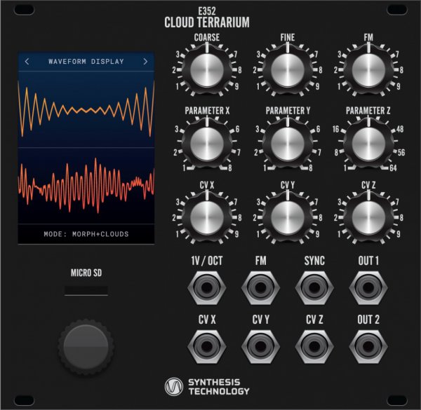 SYNTHESIS TECHNOLOGY E352 CLOUD MORPHING TERRARIUM (BLACK)