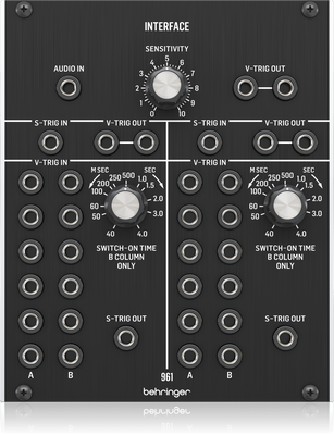 BEHRINGER 961 INTERFACE ANALOG MULTI-CHANNEL TRIGGER CONVERTER