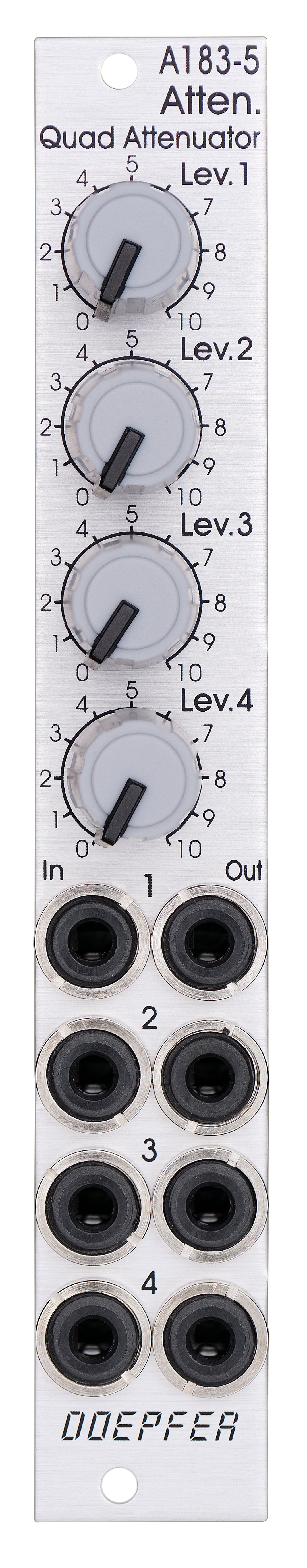DOEPFER A-183-5 PASSIVE QUAD ATTENUATOR : B-STOCK
