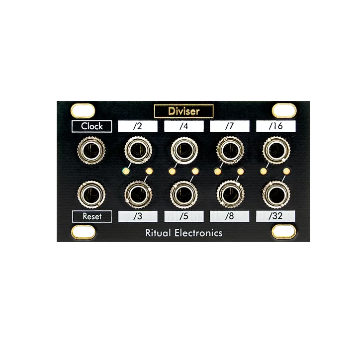 RITUAL ELECTRONICS DIVISER 1U ANALOG CLOCK DIVIDER