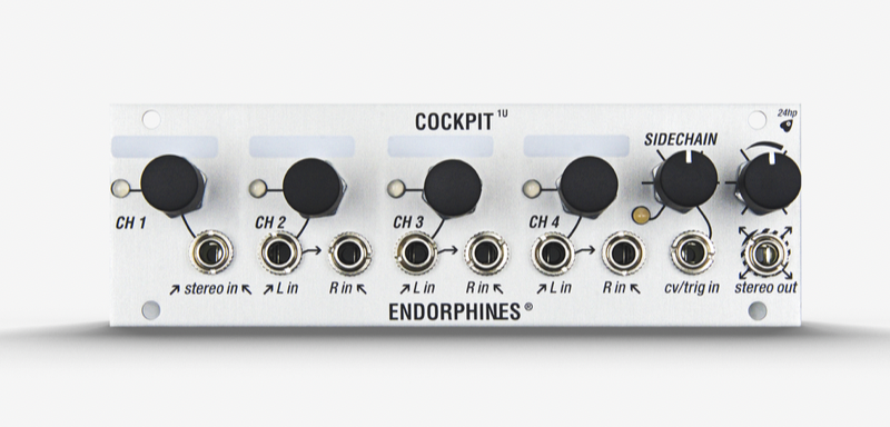 ENDORPHIN.ES COCKPIT 2 1U SILVER
