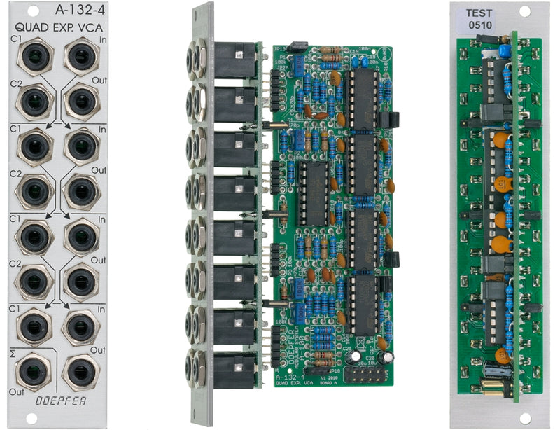 DOEPFER A-132-4 QUAD EXPONENTIAL VCA