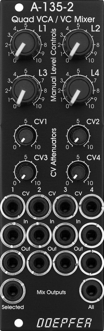 DOEPFER A-135-2V QUAD VCA - VC MIXER