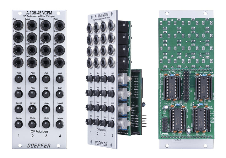 DOEPFER A-135-4A - A-135B VOLTAGE CONTROLLED PERFORMANCE MIXER MODULES