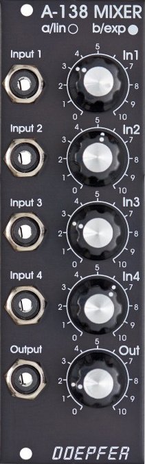 DOEPFER A-138BV EXPONENTIAL MIXER VINTAGE EDITION
