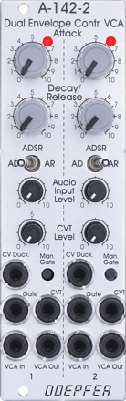 DOEPFER A-142-2 DUAL ENVELOPE CONTROLLED VCA